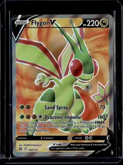 Flygon V - 164/172 - Brilliant Stars 2022 (NM) / Pokemon TCG - Image 1