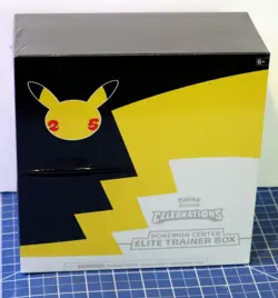 Celebrations Pokemon Center Exclusive Elite Trainer Box ETB New Sealed - Image 1