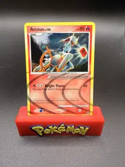 Pokemon TCG Arceus AR3 Platinum Arceus Holo Rare 2009 NM - Image 1