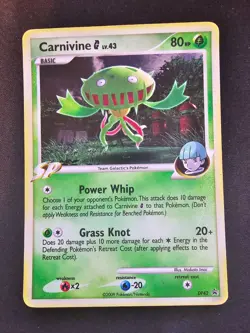Carnivine G lv 43 DP42 - Diamond and Pearl Promo - Pokemon TCG - (MP) - Image 1