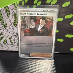 Team Rocket’s Giovanni 204/217 Reverse Holo - Ascended Heroes - Pokemon TCG NM - Image 1