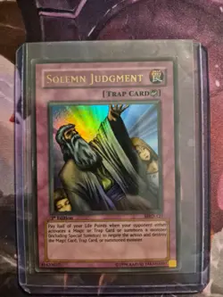 Solemn Judgment MRD-127 Metal Raiders 1st Edition - Image 1