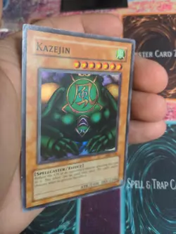 Yu-Gi-Oh! Kazejin MRD-026 OG Unlimited Super Rare MP - Image 5