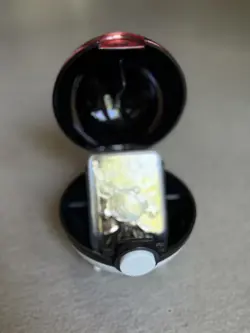 23K Gold Pokemon Card and Ball Pokemon The Movie 2000 Burger King - Vintage - Image 2