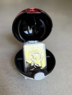 23K Gold Pokemon Card and Ball Pokemon The Movie 2000 Burger King - Vintage - Image 3