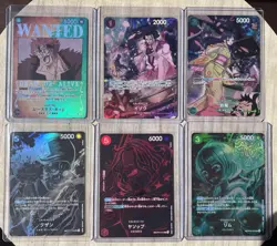 ONE PIECE SP Lot (Eustass, Izo, Okiku, Kuzan, Yasopp, Lim) NM-M - Image 1