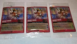 3x Disney Lorcana Mickey Mouse Pirate Captain 18/P2 Promo New Sealed - Image 2