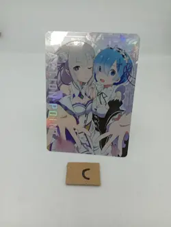 Emilia & Rem Re:ZERO Action Point Bandai Fest 25-26 Union Arena UAPB/REZ-AP01 - Image 2