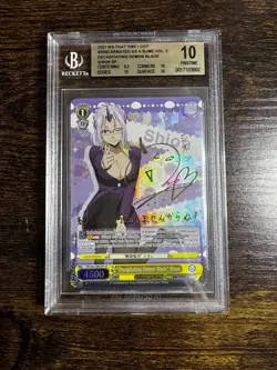 Weiss Schwarz Decapitating Demon Blade, Shion SP English BGS 10 GEM MINT Slime - Image 1