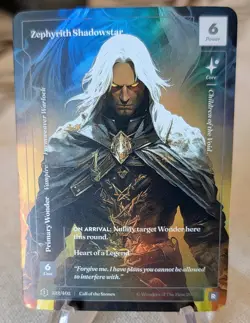 Wonders of the First Zephyrith Shadowstar Rare Formless Foil Call of the Stones - Image 1