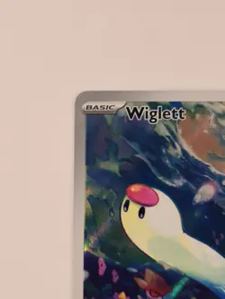Wiglett Scarlet and Violet Base Set Pokemon TCG Card 206/198 NM Condition - Image 2