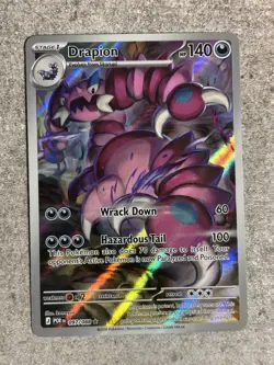 Pokemon Drapion Reverse Holo Rare Card 097/088 140 HP Evolving Skies - Image 1