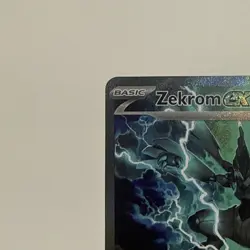 Zekrom EX Black Bolt Pokemon TCG Card 166/086 English Edition - Image 2