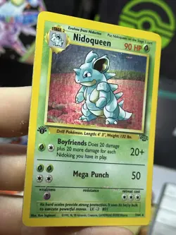 1st Edition Nidoqueen 7/64 Jungle 1999 Holo Rare WOTC Pokemon Card TCG - Image 5