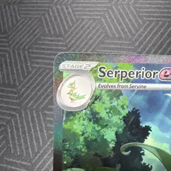 Pokemon Serperior EX Special Illustration Rare Full Art Holo Card 320 HP 164/086 - Image 2