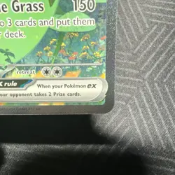 Pokemon Serperior EX Special Illustration Rare Full Art Holo Card 320 HP 164/086 - Image 4