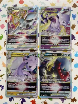 Pokemon TCG VSTAR Lots of 4 Cards Near Mint - Image 1