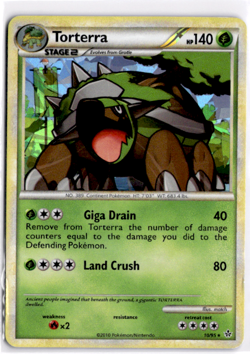 Torterra - 10/95 (Cracked Ice Holo) HP, League & Championship Cards 010/095 - Image 1