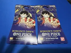 One Piece Romance Dawn Booster Pack First Edition - 12 Cards per Pack (2)English - Image 1