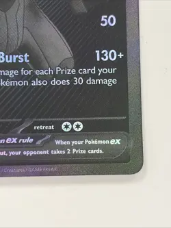 Zekrom EX 172/086 SV: Black Bolt Full Art Holo Black White Rare Pokemon Card - Image 5