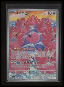 Flamigo 227/193 Illustration Rare Paldea Evolved Pokemon Card - Image 1