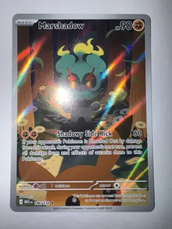 Marshadow 146/132 - Mega Evolution Illustration Rare Holo Card (NM) (SEE PICS) - Image 1