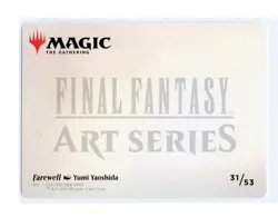 Farewell Art Series Card 31 Final Fantasy MTG Card NM - Image 2