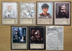 [Reserved] Berserk TCG Card Custom Lot 7 Cards Konami Rare anime manga - Image 1