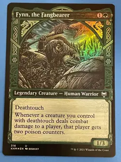 Fynn, the Fangbearer (Showcase) Foil | 316 NM/M | Kaldheim Magic: The Gathering - Image 1