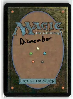 Dismember JP Alternate Art Silver Scroll Foil 158 MTG SOA R NM Foil - Image 2