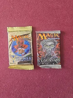 MAGIC WEATHERLIGHT & VISIONEN (GERMAN) Sealed Booster Pack - LOT OF 2 - Image 1