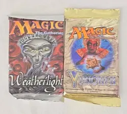 MAGIC WEATHERLIGHT & VISIONEN (GERMAN) Sealed Booster Pack - LOT OF 2 - Image 2