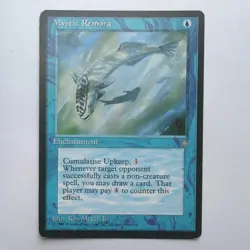 MTG Mystic Remora (ICE) Ice Age Regular Common 87 - Image 1
