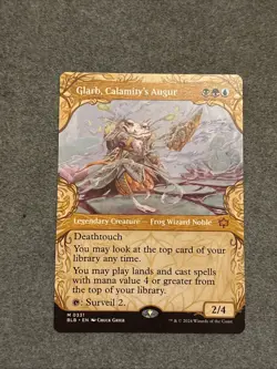 Glarb, Calamity's Augur (Showcase) Bloomburrow Regular - Image 1