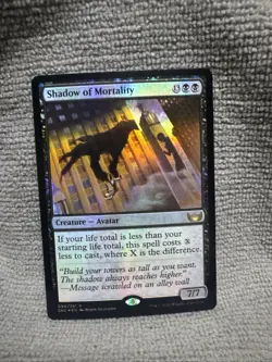 Shadow of Mortality Streets of New Capenna Foil 94/281 Rare - Image 1
