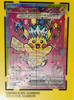 POKEMON PIKACHU EX ASC 277/217 - GRADE 10 POTENTIAL-FREE ONE DAY SHIPPING -RARE! - Image 1