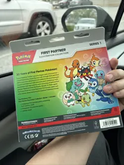 Pokemon TCG First Partner Illustration Collection Series 1 New Sealed BAD BOX - Image 2