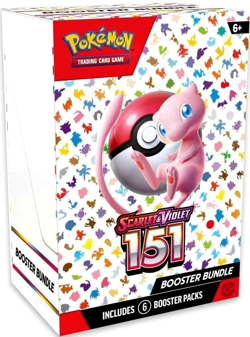 Pokemon TCG Scarlet & Violet-151 Booster Bundle (6 Packs) Factory Sealed - Image 1