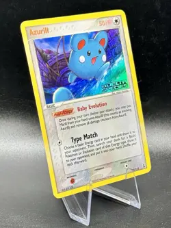 Azurill 20/113 Stamped Pokemon EX Delta Species 2005 Vintage Reverse Holo LP/MP - Image 1