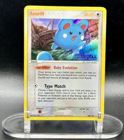 Azurill 20/113 Stamped Pokemon EX Delta Species 2005 Vintage Reverse Holo LP/MP - Image 2