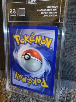 Pokemon TCG Poliwrath 13/102 Holo Rare Unlimited Base Set - Image 3