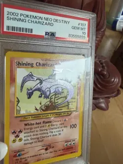 Shining Charizard PSA 10 Pokemon Neo Destiny 107/105 Holo 2002 Low Pop 🔥 - Image 3