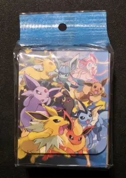NEW OFFICIAL POKEMON CENTER JAPANESE DASH! EEVELUTIONS DECK BOX - Image 1