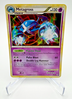Pokemon TCG Metagross 4/95 Unleashed Holo LP - Image 1