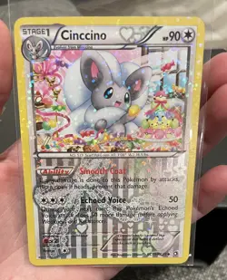 Cinccino 2013 Pokemon Uncommon Legendary Treasures Radiant RC19/RC25 NM/LP - Image 1