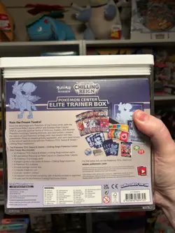 2021 Pokemon SWSH Chilling Reign Pokemon Center Sealed ETB Elite Trainer Box - Image 3