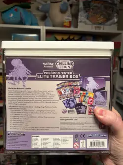2021 Pokemon SWSH Chilling Reign Pokemon Center Sealed ETB Elite Trainer Box - Image 3