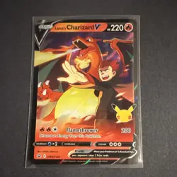 Pokemon Lance's Charizard V SWSH133 Sword & Shield Promo Holo 220 HP - Image 1
