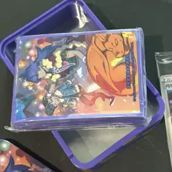Pokemon TCG: Trainer Collection Gift Box Leon Charizard Tin Sleeves Sealed Promo - Image 5