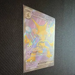 Pokemon Alakazam EX 188/165 Scarlet & Violet 151 Ultra Rare Full Art Holo 310 HP - Image 2